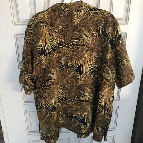 Notations, vintage women’s 2in1/shirt Earth tones, size 1X short sleeves collar - Picture 2 of 8